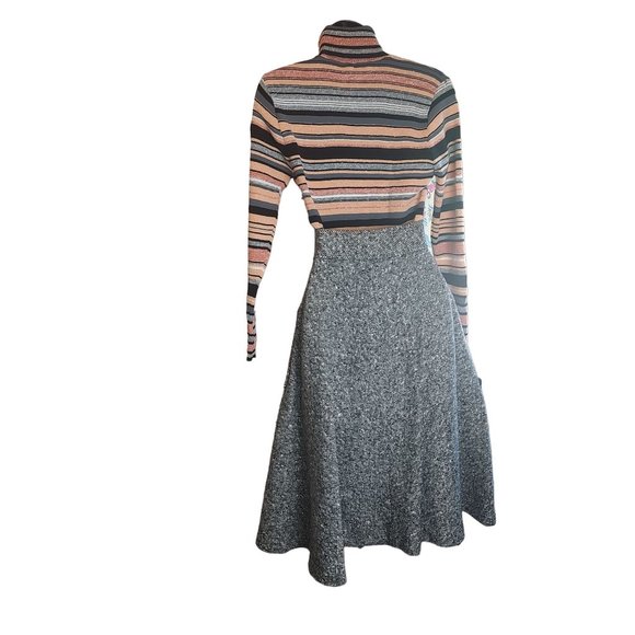 1970's Marbled Button Front Prestige Skirt - Picture 10 of 16